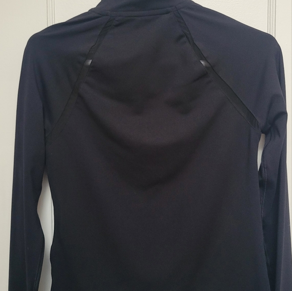 Black Aeropostale Athletic Jacket with Mesh Inserts Small- Live Love Dream - Picture 5 of 7